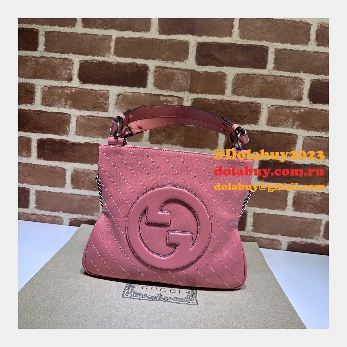 blondie tote designer replica G*u*i 751518 bags store