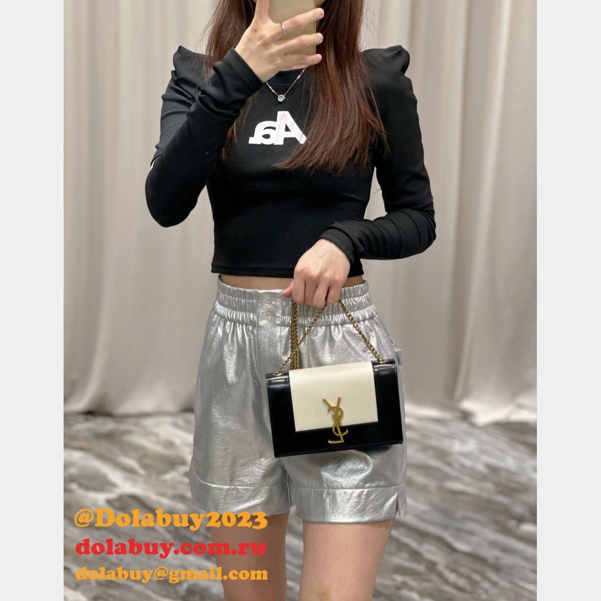 Kate YSL Replica Chain Shoulder 469390 Cheap Bag