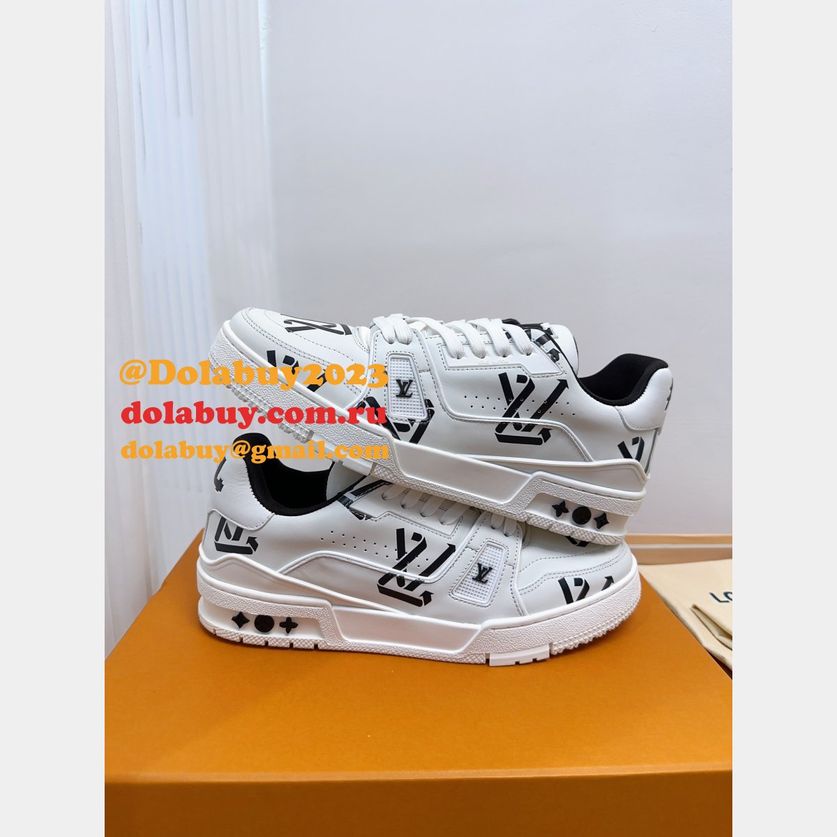 Louis Vuitton Replica Trainer Maxi Sneakers By Virgin Abloh