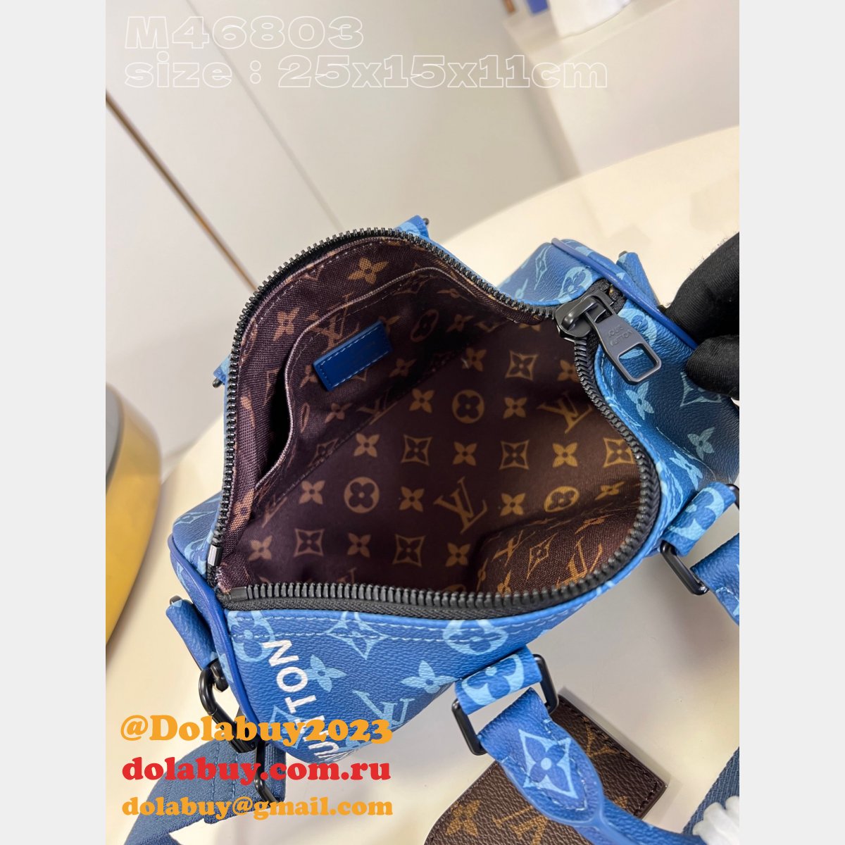 Keepall Bandoulière 25 M46803 Copy Louis Vuitton Replica Bags