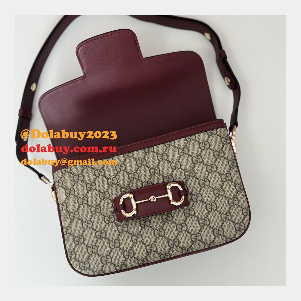 Gucci Horsebit 1955 Shoulder Chain 815178 Replicas Bag