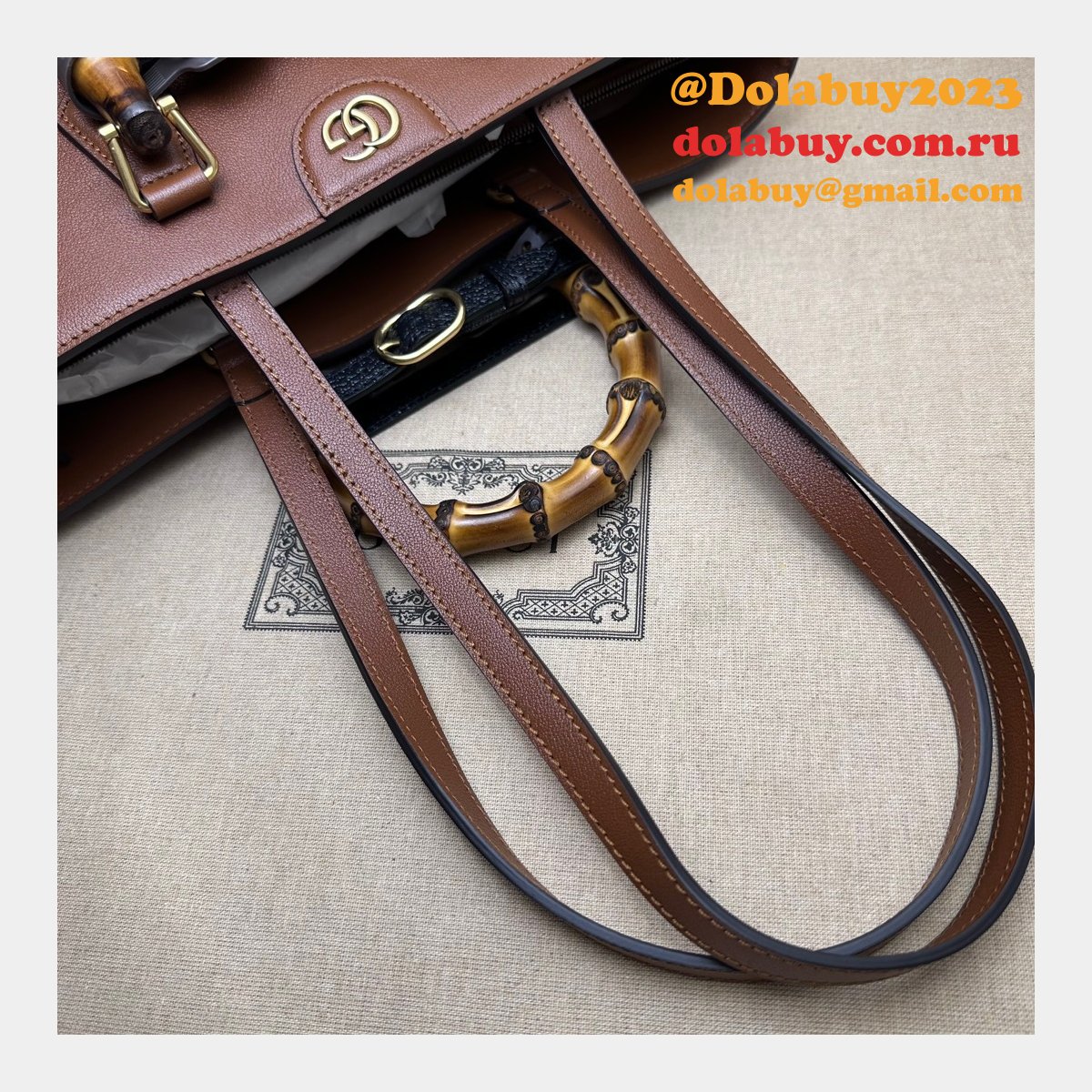 Perfect Gucci Diana UK Tote High Quality 750394 Fake Bag