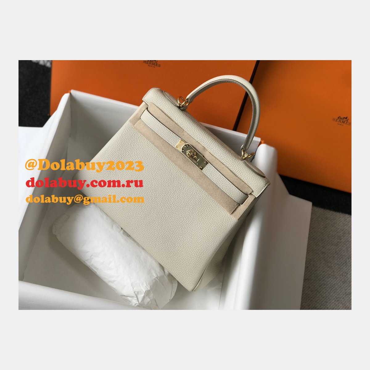High Quality Customize Hermes Kelly 25MM/28MM TOGO LEATHER For Sale