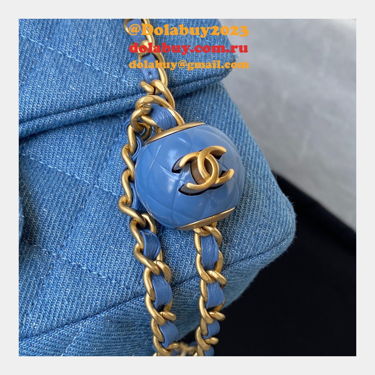 Designer Replica 20/17CM AS1787 Blue Bags Shop Replicas Store