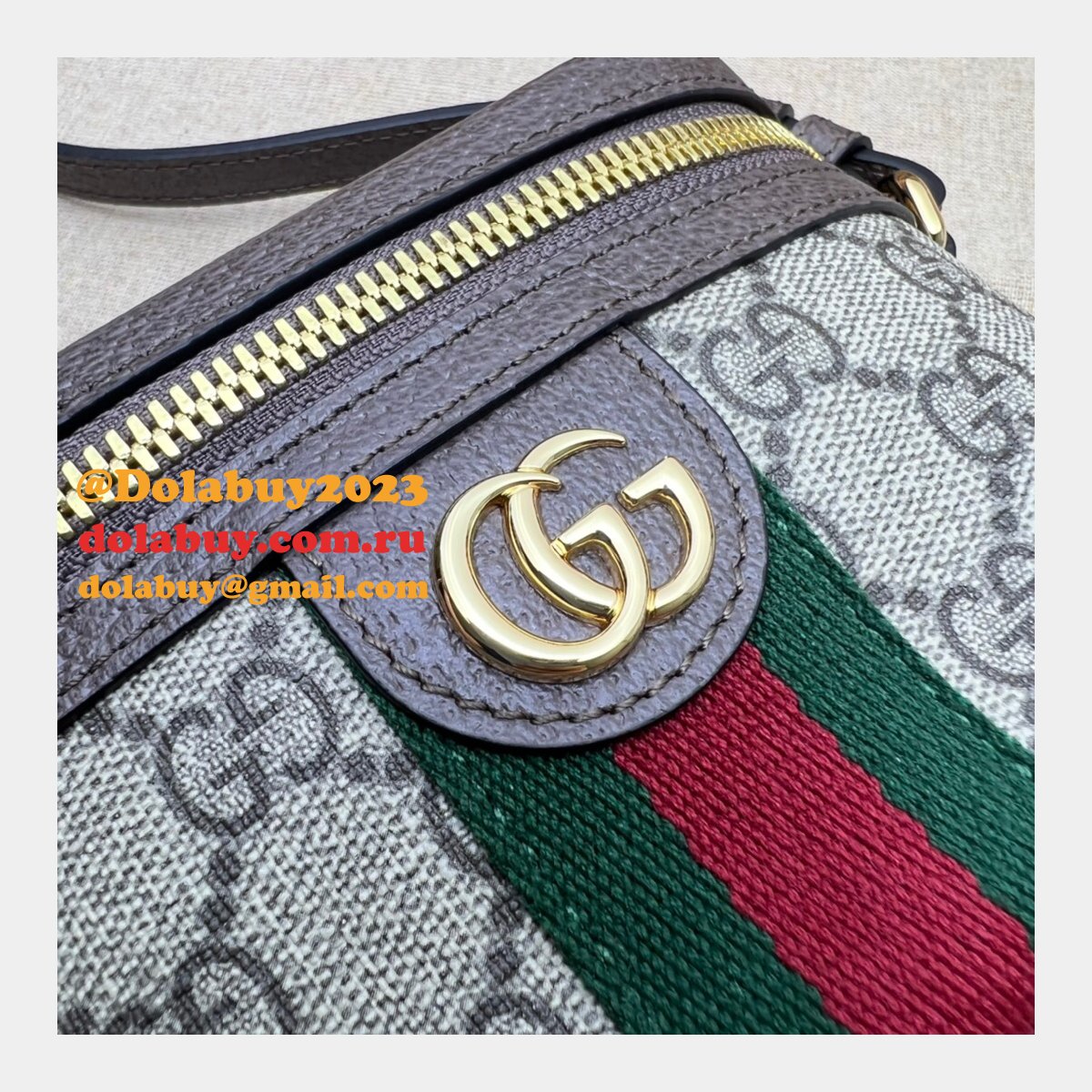 1:1 quality G*u*i replica ophidia gg top handle 699532 bag