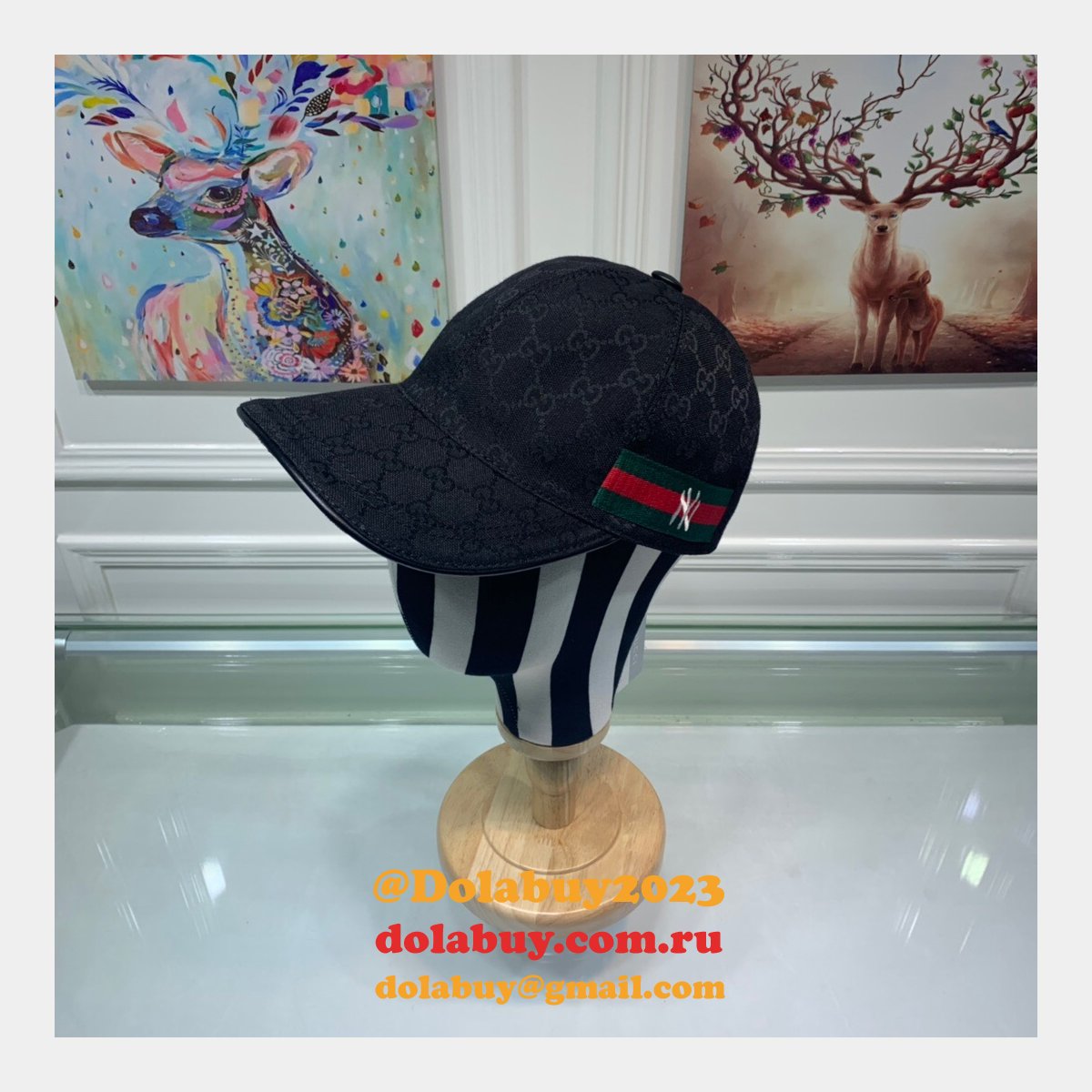 High Quality Gucci NY Baseball cap