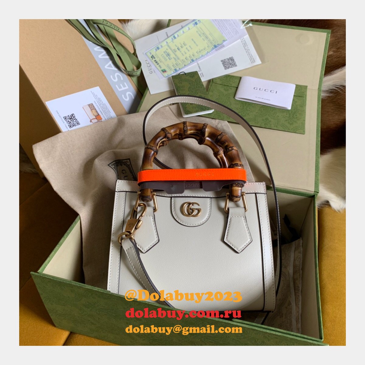 Top Quality Replica Gucci Diana Mini Tote 655661 Bag