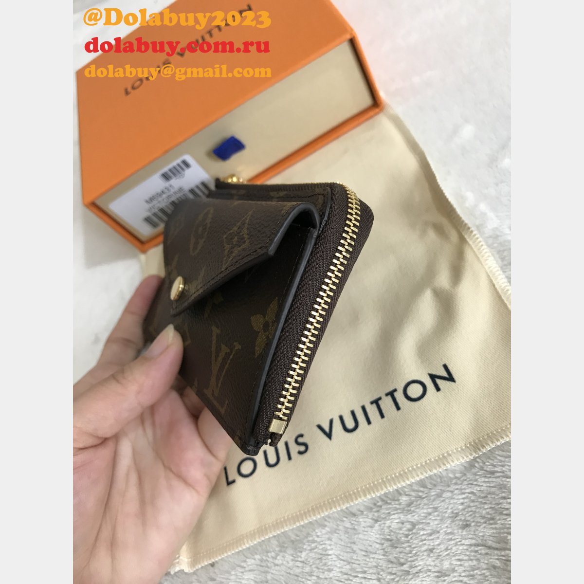 Wholesale Louis Vuitton Card Holder Recto Verso Wallet Pockets M69431