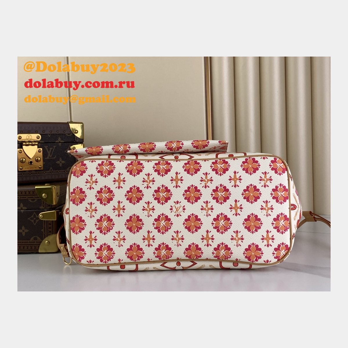 Neverfull Duplicate M25317/M11263 Louis Vuitton Totes Dolabuy Replica Bag