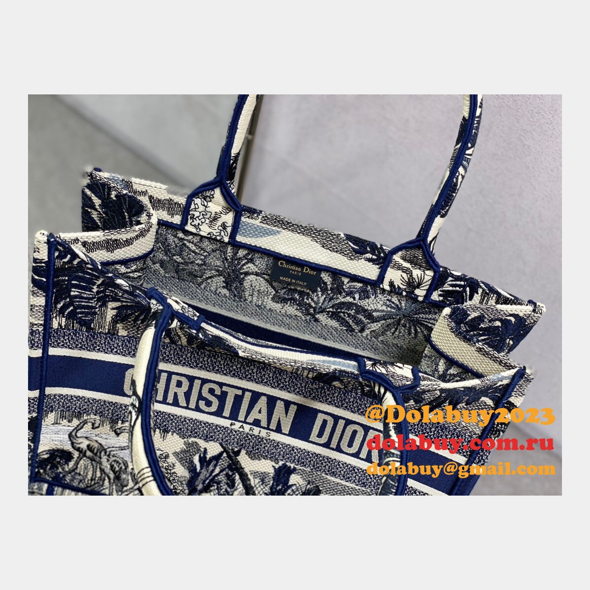 Dior CD Book Tote Bag for women Replica Designer bags