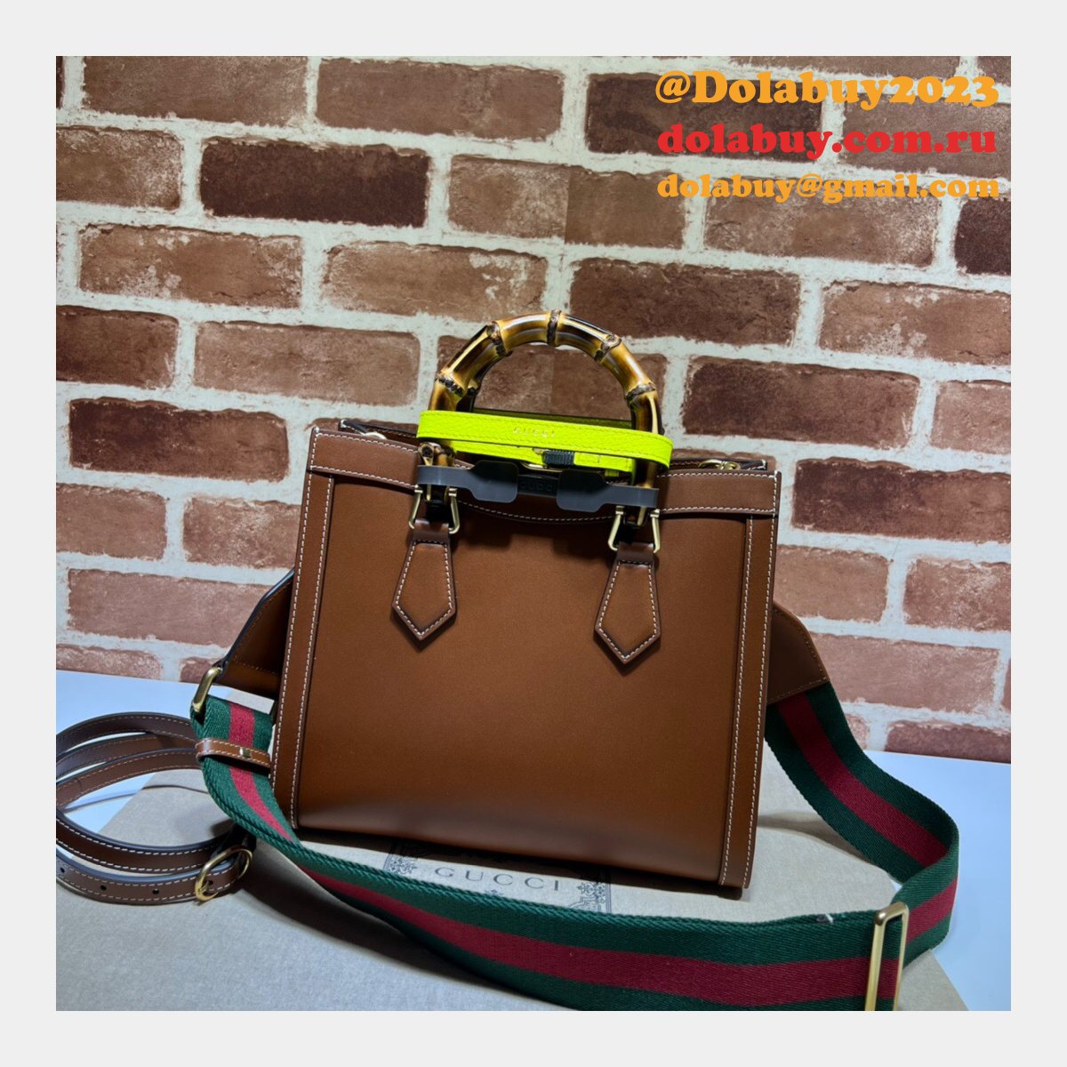 Fake Gucci 1:1 Quality Diana Top Handle Tote 702721 Bag