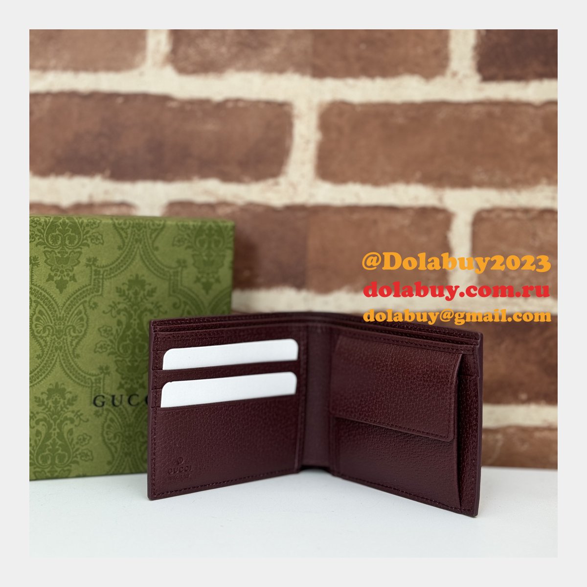 Designer GG Gucci Coin Wallets Card Case Replica 768243/768244/768249