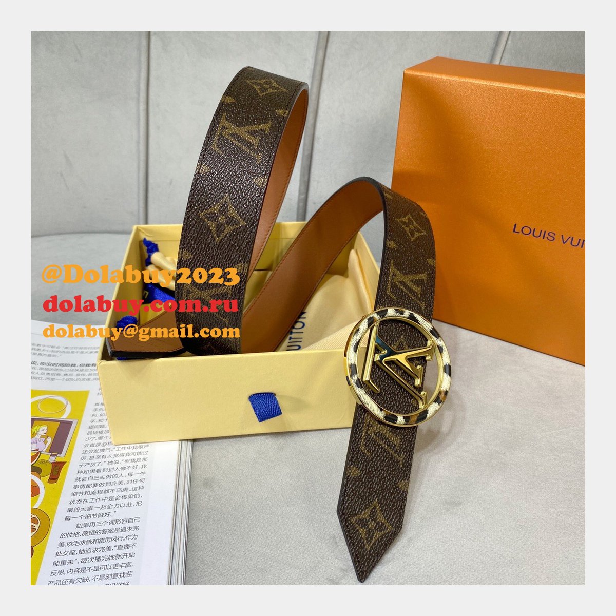 Replica Louis Vuitton All Around 35mm Belts