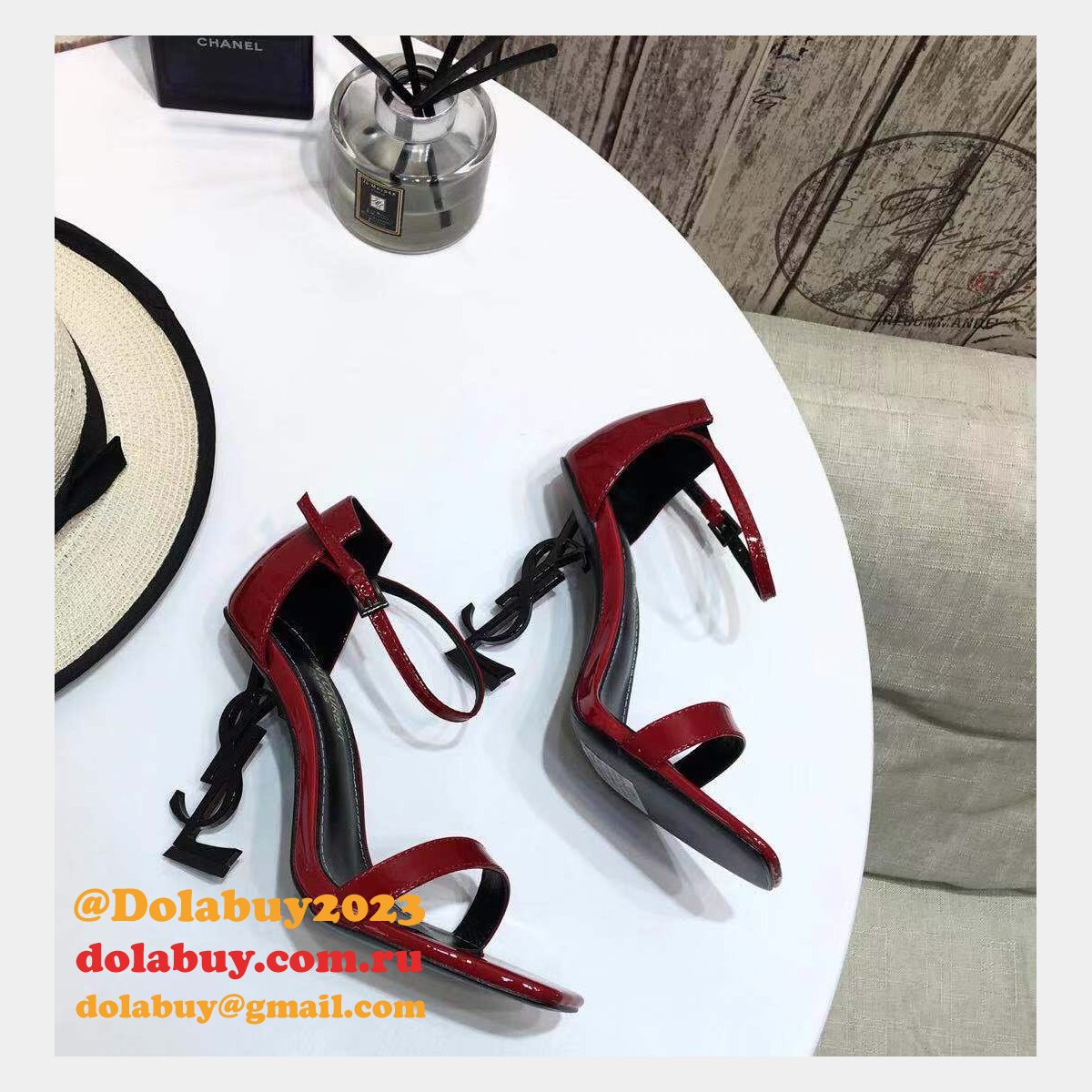 Saint Laurent High Heel Sandals 009