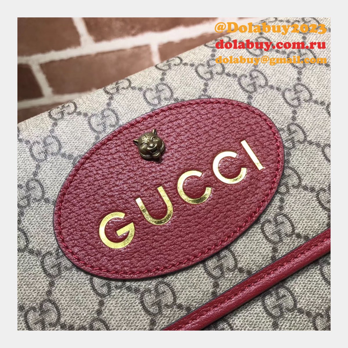 G*u*i best top quality gg supreme messenger 495654 bag