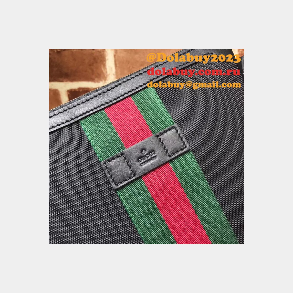 top quality G*u*i web gg supreme flat messenger replica 471454 bag