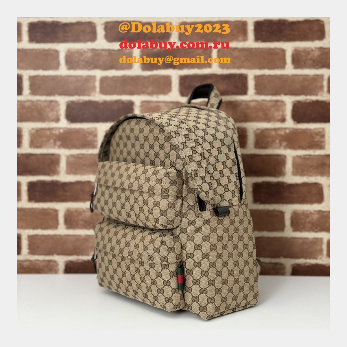 Replica Mens Backpack Gucci 800265 High Quality Bag