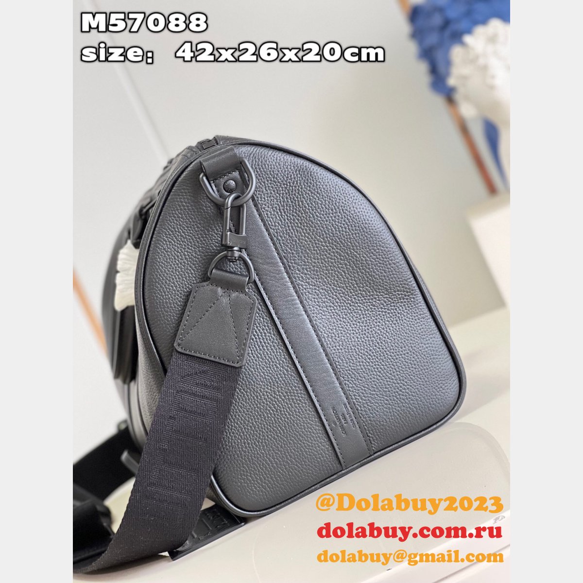 Keepall Replica Louis Vuitton M21420/M57088 Bandouliere 42/50 Travel Bag