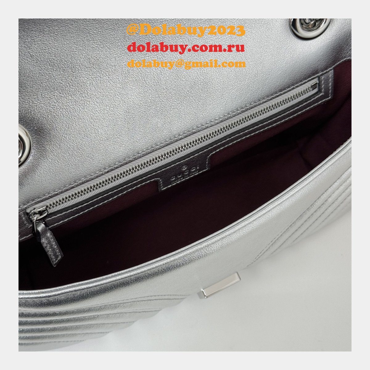 Inspired Gucci 443497 GG Marmont Small Shoulder Top Quality Bag