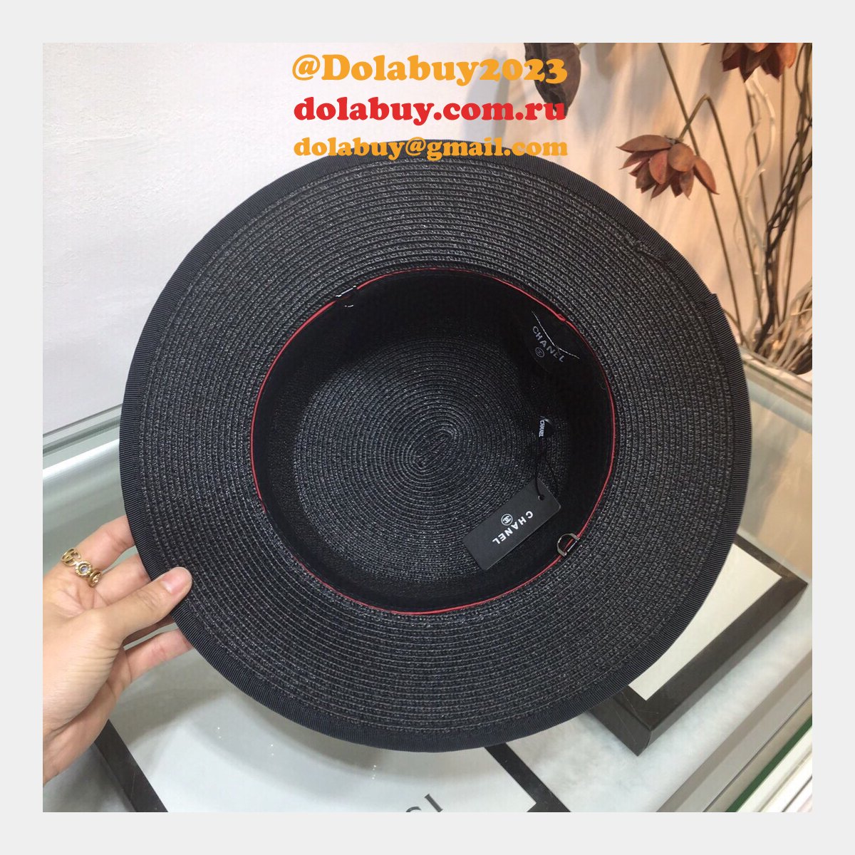 Luxury CC Replica Top 2020 hat black