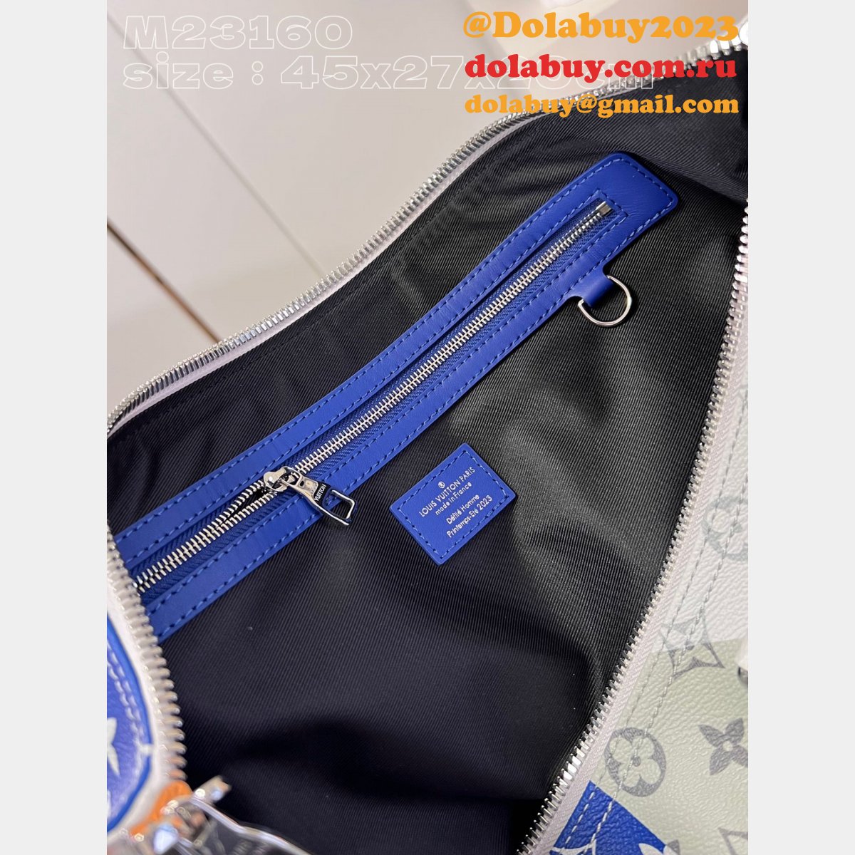 Perfect Keepall Bandoulière 45 M46677/M23160 Travel LV Replica Bag