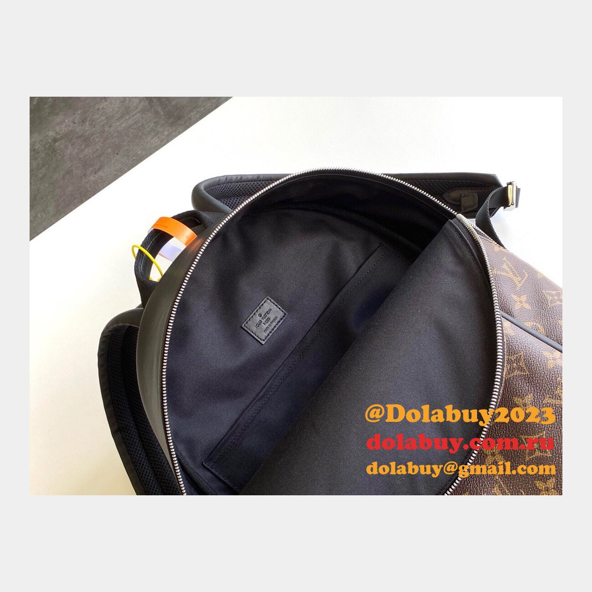 Louis Vuitton Replicas Monogram Macassar JOSH M41530 Backpack