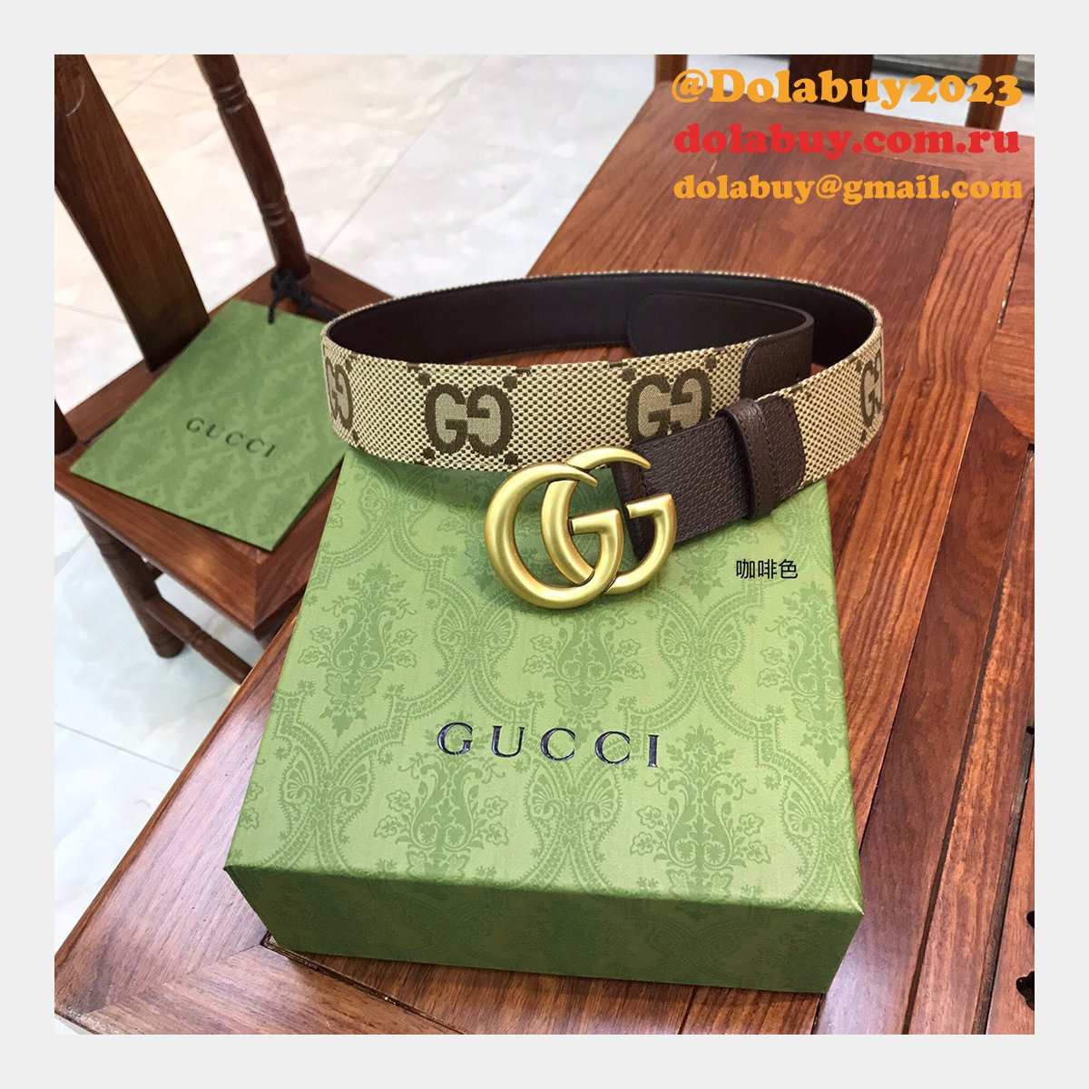 Gucci Wholesale Cheap 2023 Replica 3.8cm Belts