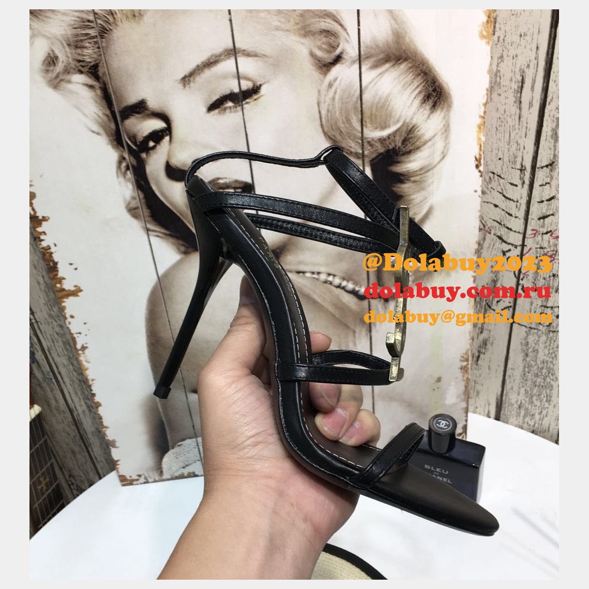 Saint Laurent High Heel Sandals 001