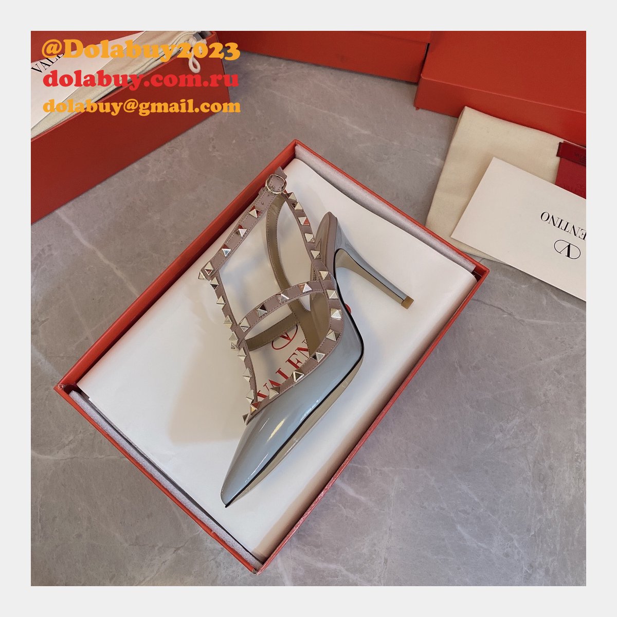 Fashion Valentino high heels Perfect Cheap High End Replica