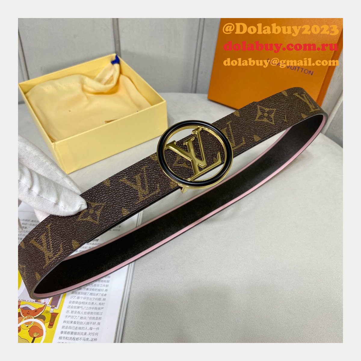 Replica Louis Vuitton All Around 35mm Belts