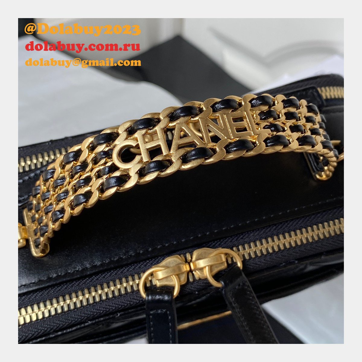 Knockoff 7 Star Vanity Case Shiny AS3899 Top Bag