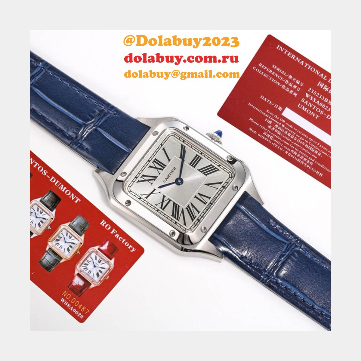 Cartier Small Santos-Dumont watch