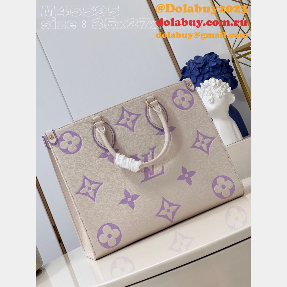 Onthego Perfect Monogram Empreinte M45595 Louis Vuitton Replica Bag