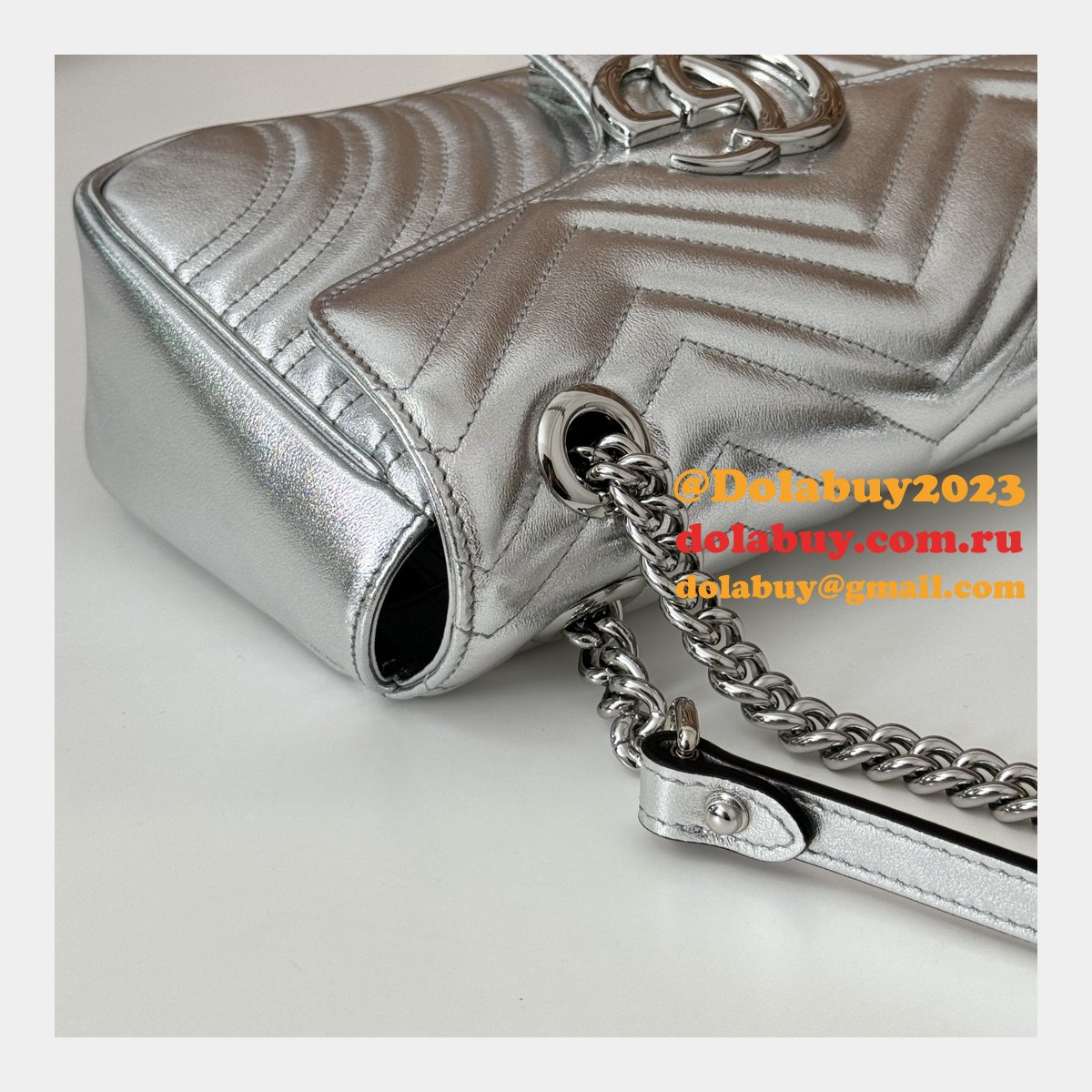 Inspired Gucci 443497 GG Marmont Small Shoulder Top Quality Bag