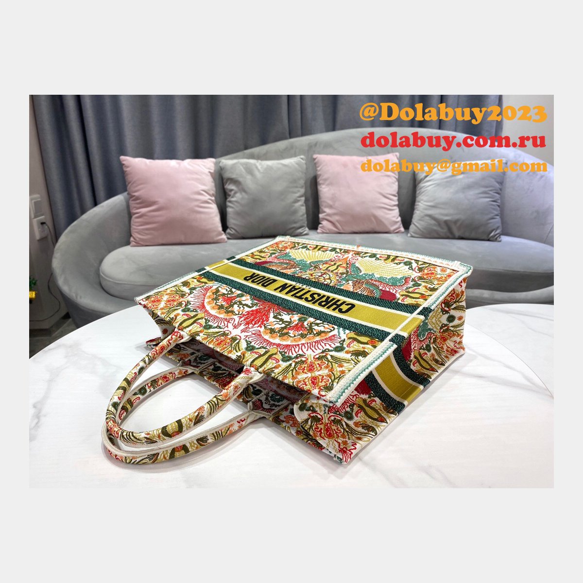 Wholesale Christian Dior Book Tote Size Reference Guide 2021