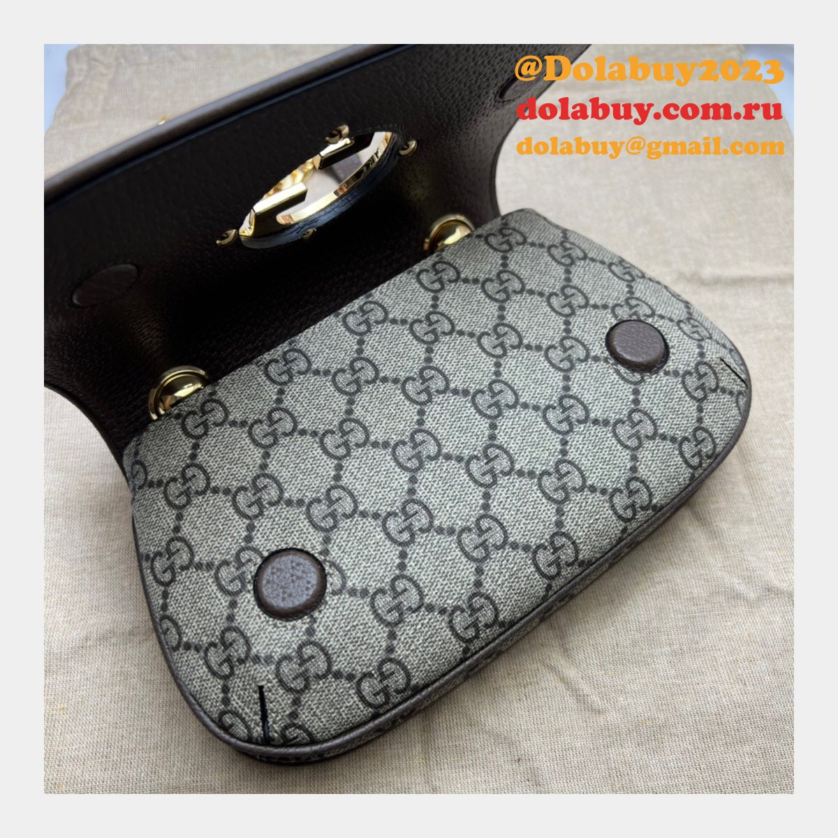 replica G*u*i luxury blondie 724645 shoulder bag