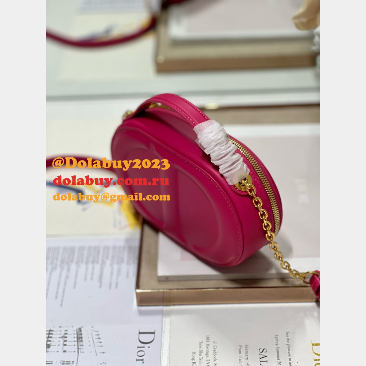 Buy Cheap Replica Dior 1293 Bobby Ophidia CD Signature Bag