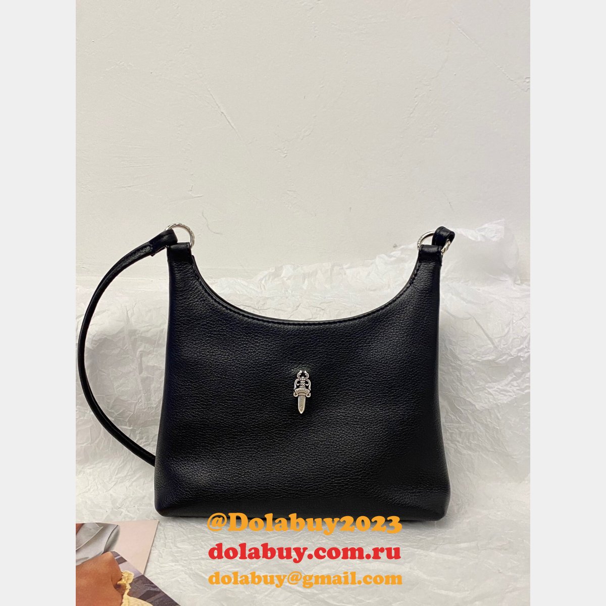 Designer Chrome Hearts Replica Cheap Viv Silver Hardware Bags