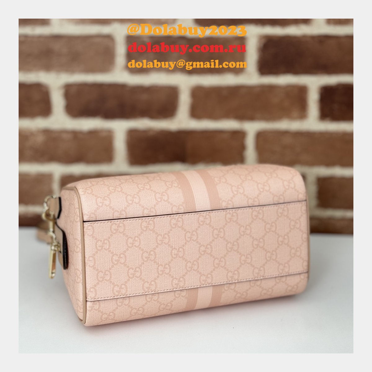 Best 7 Star 772061 Gucci Knockoff Ophidia GG Small Top Handle Bag