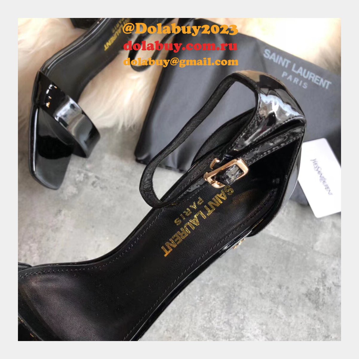 Saint Laurent Sandals 002