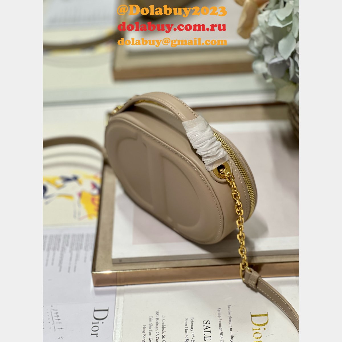 Buy Cheap Replica Dior 1293 Bobby Ophidia CD Signature Bag