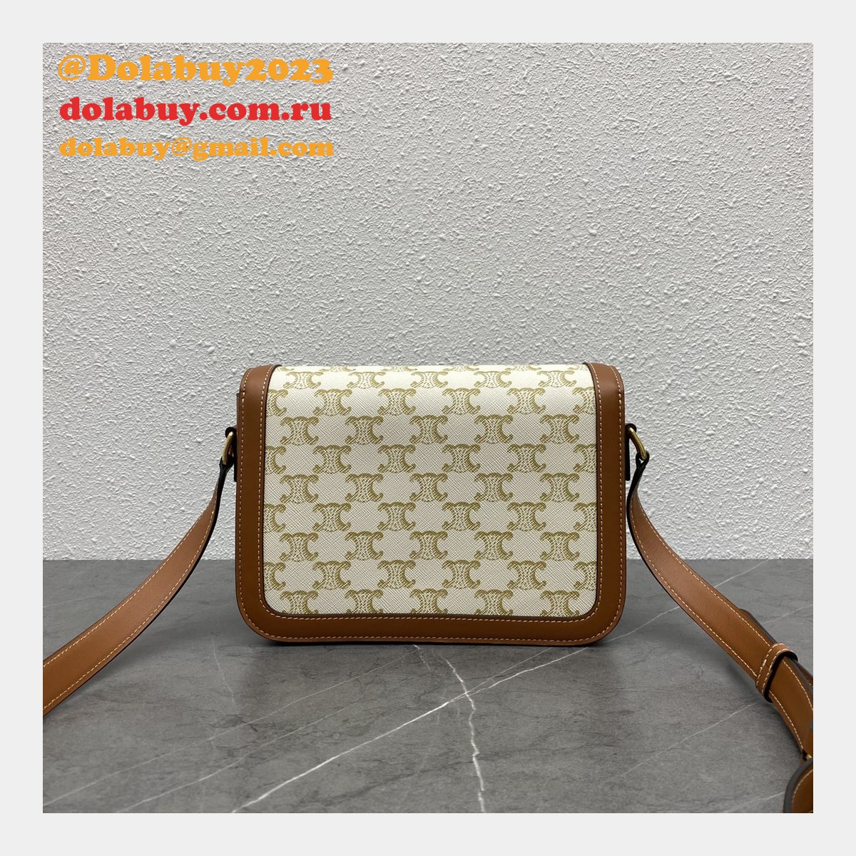 Celine Top Quality Triomphe Teen 18/22CM 188423 Knockoff Bag