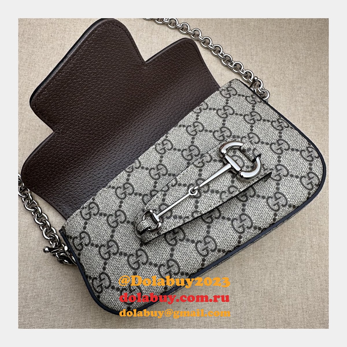 Duplicate Gucci Horsebit 774209 Knockoff 1955 Shoulder Designer Bag