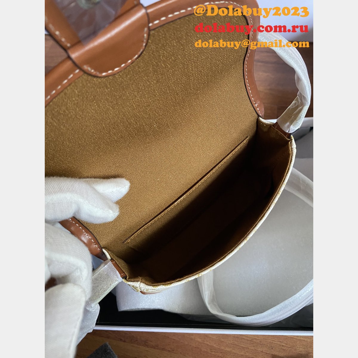 Fashion 7 Star mini celine Triomphe Canvas BESACE bag196702