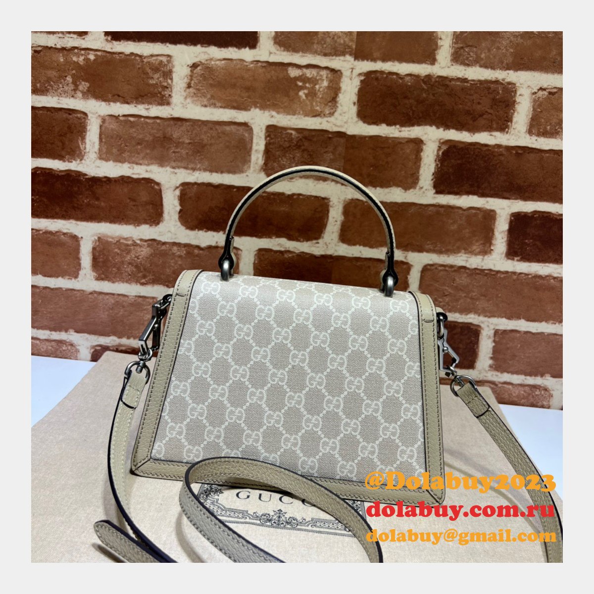 Gucci 1:1 Mirror 739496 Dionysus Top Handle Replica Bag