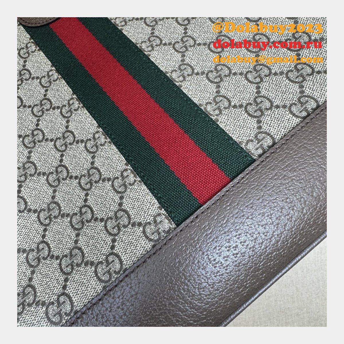 ophidia gg 1:1 mirror replica G*u*i shoulder 781392 bag