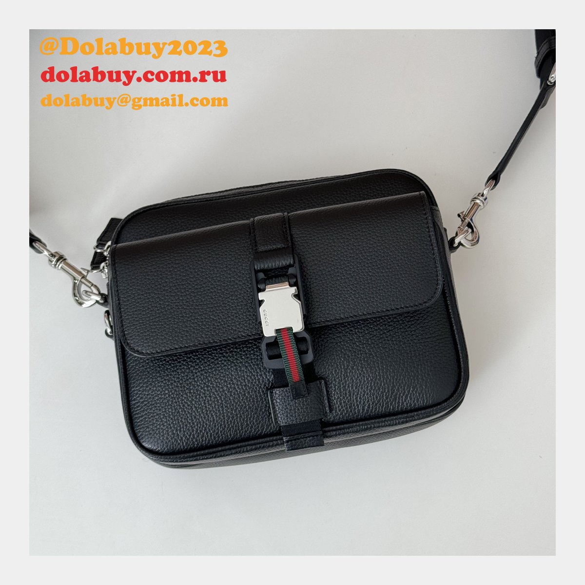 Gucci Knockoff Small Crossbody 816751 Black Perfect Bag