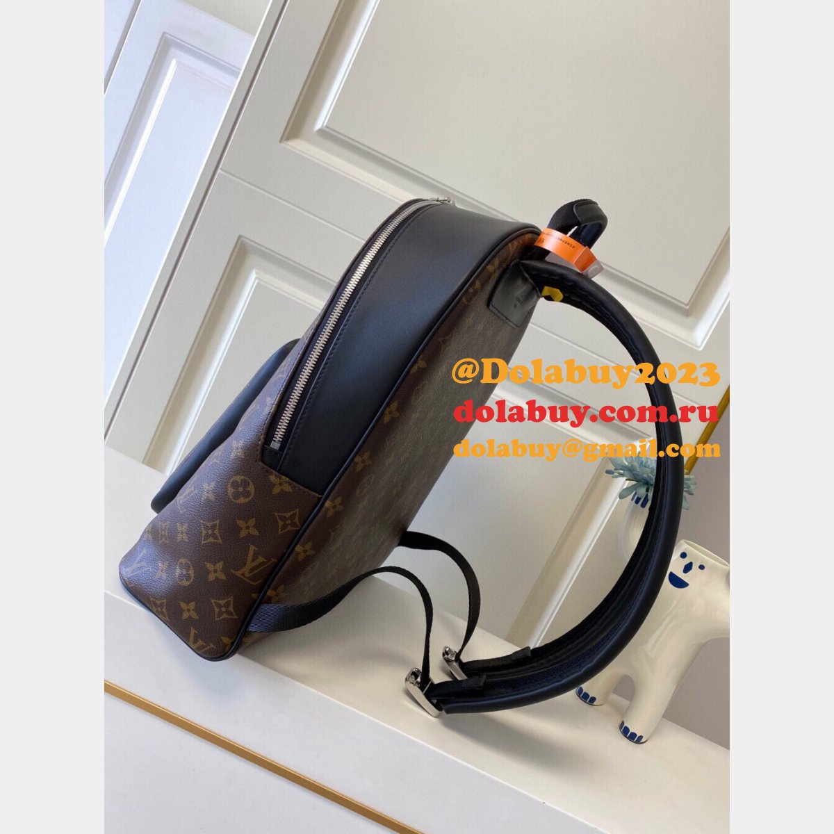 Louis Vuitton Replicas Monogram Macassar JOSH M41530 Backpack