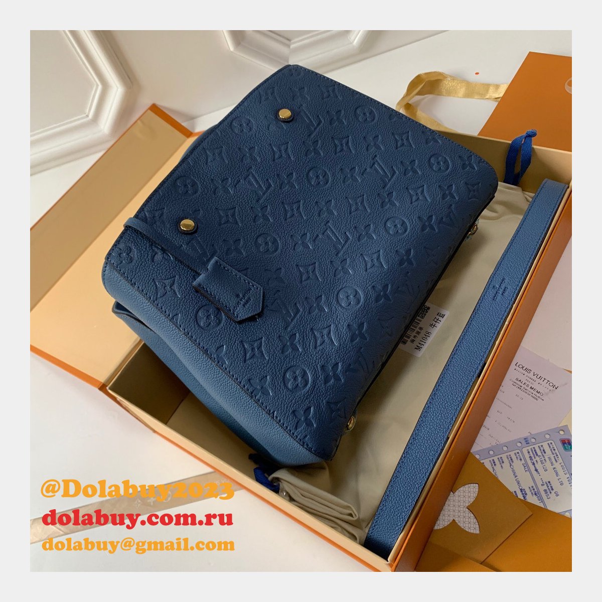 Louis Vuitton Top Quality M41048/M42746/M44931 Montaigne MM Monogram Empreinte Leather