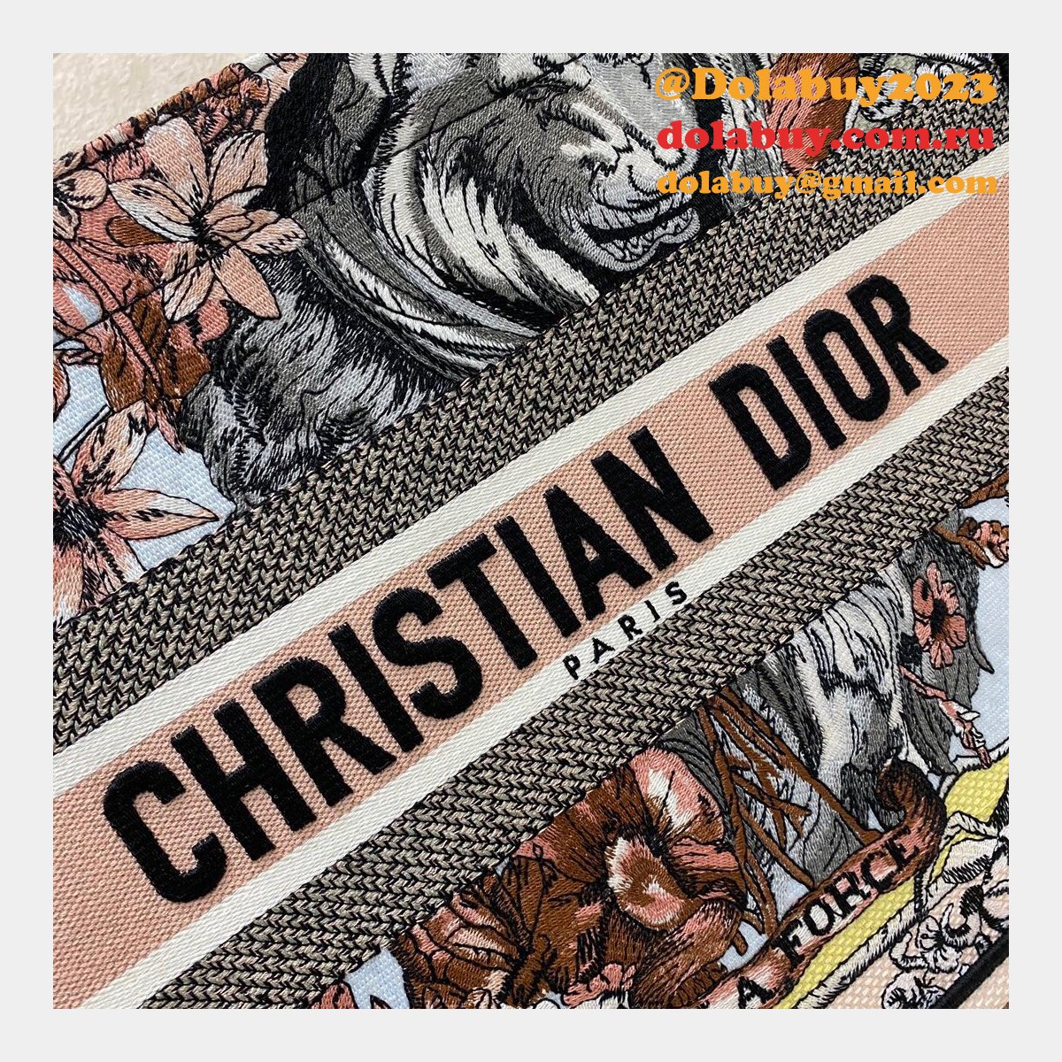 Replica Christian Dior CD Book Tote Dolabuy and Bag of the Week